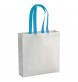 Shopper con soffietto in tnt laminato 100 g/m2 termosaldato, manici lunghi FullGadgets.com