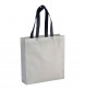 Shopper con soffietto in tnt laminato 100 g/m2 termosaldato, manici lunghi FullGadgets.com