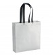 Shopper con soffietto in tnt laminato 100 g/m2 termosaldato, manici lunghi FullGadgets.com