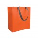 Shopper con soffietto in tnt laminato 100 g/m2 termosaldato, manici lunghi FullGadgets.com