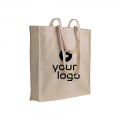 Shopper In Canvas 280Gr Con Soffietto Personalizzabile