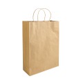 Shopper in carta riciclata 100 gr/m2 con soffietto