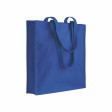 Shopper in cotone 180 g/m2, manici lunghi e soffietto FullGadgets.com