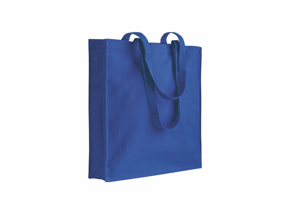 Shopper in cotone 180 g/m2, manici lunghi e soffietto FullGadgets.com