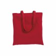 Shopper in cotone 180 g/m2, manici lunghi e soffietto FullGadgets.com