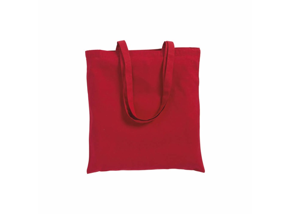 Shopper in cotone 180 g/m2, manici lunghi e soffietto FullGadgets.com