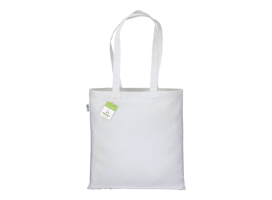 Shopper in cotone biologico 220 g/m2, manici lunghi FullGadgets.com