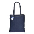 Shopper in cotone denim riciclato 180 gr/m2, manici lunghi FullGadgets.com