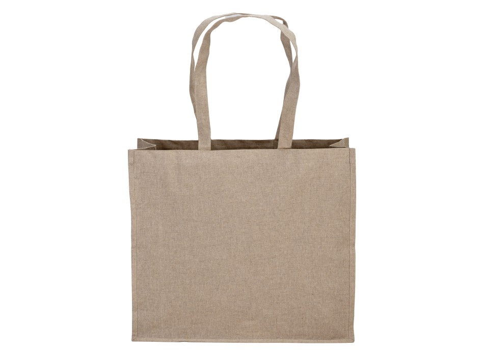 Shopper in cotone riciclato 120 g/m2 con interno laminato in PP FullGadgets.com