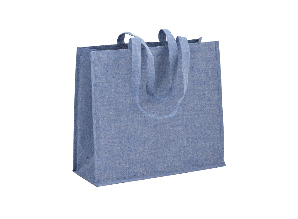 Shopper in cotone riciclato 120 g/m2 con interno laminato in PP FullGadgets.com