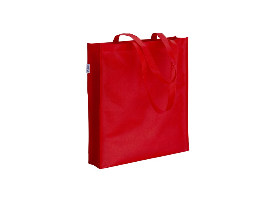 Shopper in R-pet 80 g/m2 con soffietto e manici lunghi FullGadgets.com