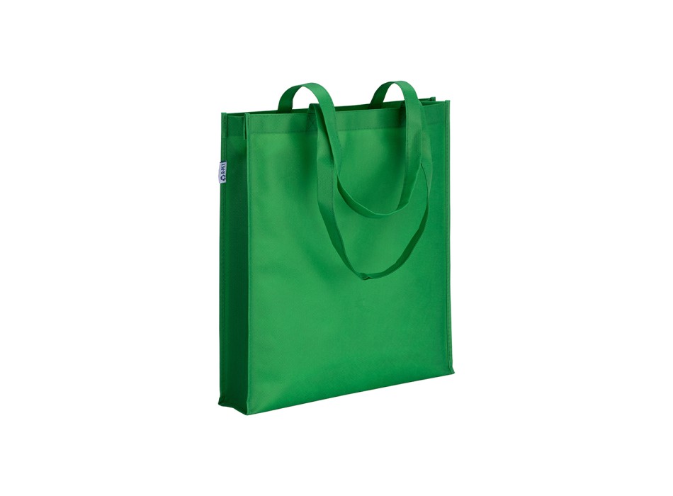 Shopper in R-pet 80 g/m2 con soffietto e manici lunghi FullGadgets.com