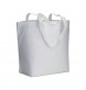 Shopper in r-pet laminato con soffietto alla base - manici lunghi in poliestere FullGadgets.com