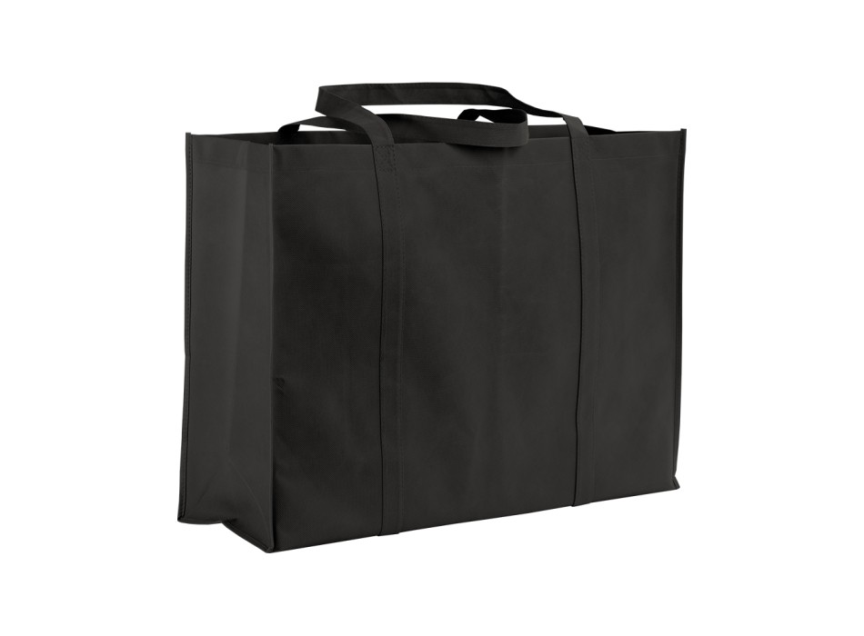 Shopper maxi con soffietto in TNT 100 g/m2 cucito, manici lunghi FullGadgets.com