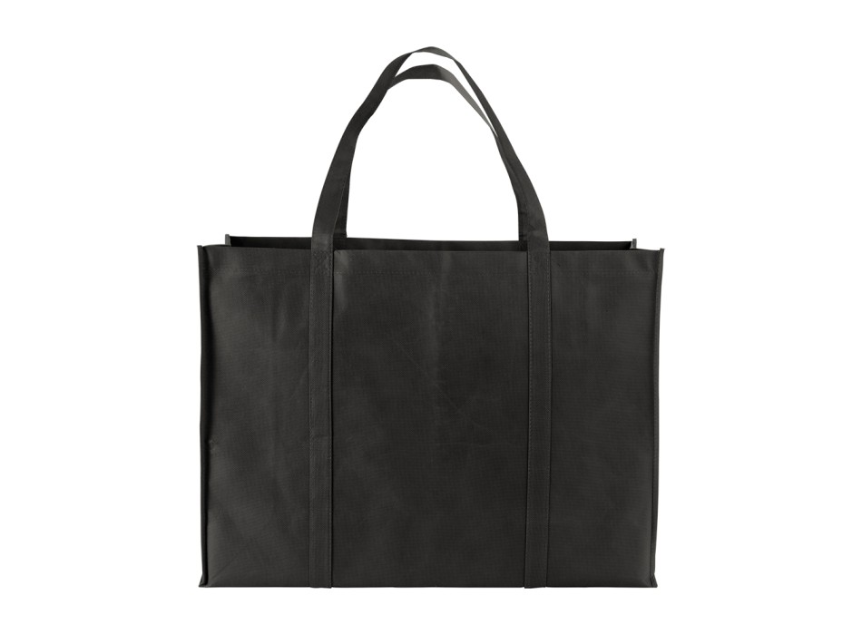 Shopper maxi con soffietto in TNT 100 g/m2 cucito, manici lunghi FullGadgets.com