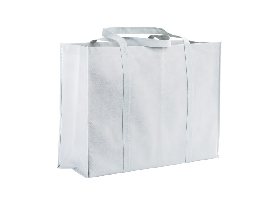 Shopper maxi con soffietto in TNT 100 g/m2 cucito, manici lunghi FullGadgets.com