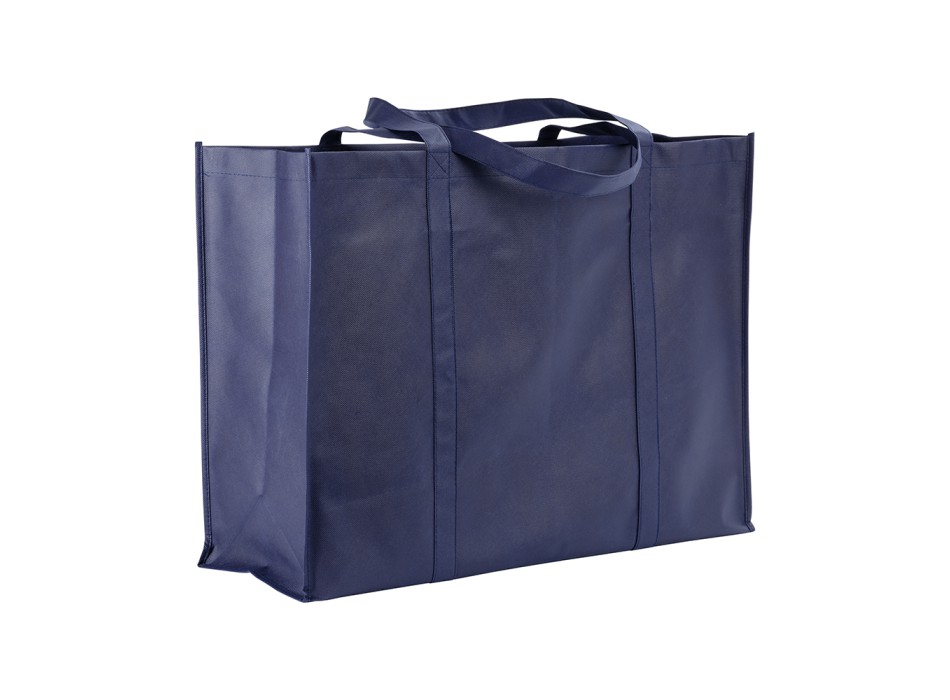 Shopper maxi con soffietto in TNT 100 g/m2 cucito, manici lunghi FullGadgets.com