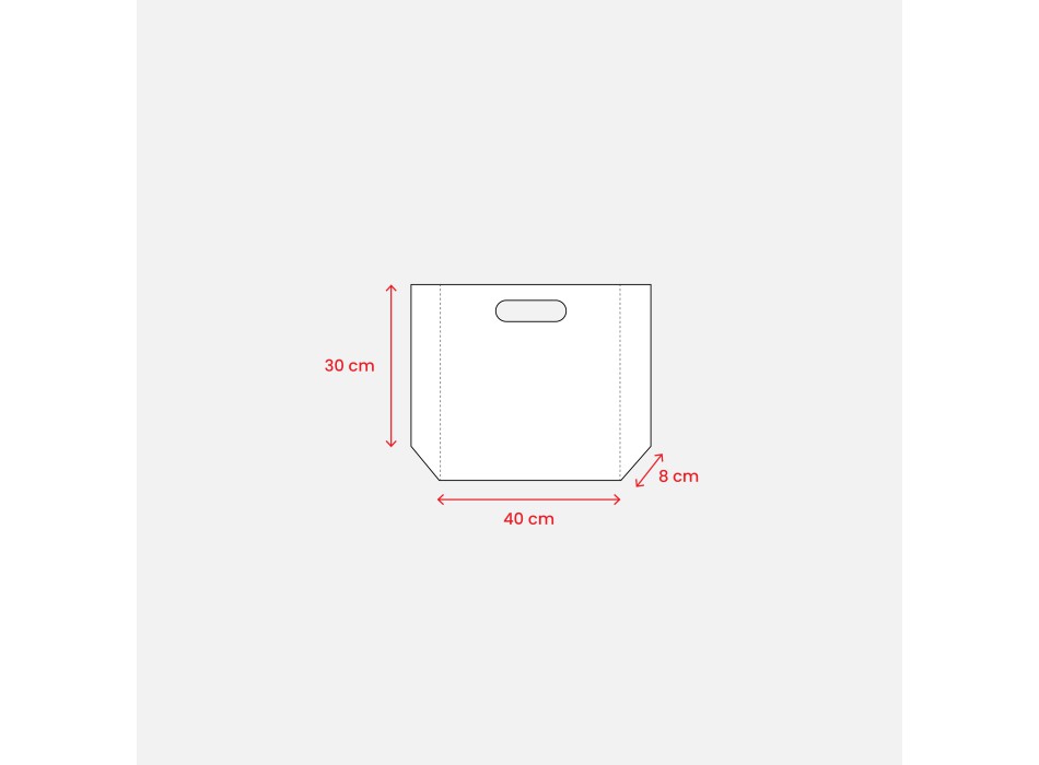 Shopper termosaldata in R-pet  80 g/ m2 FullGadgets.com