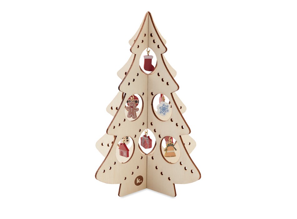 SILUETA - Albero di Natale in legno FullGadgets.com