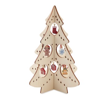 SILUETA - Albero di Natale in legno FullGadgets.com