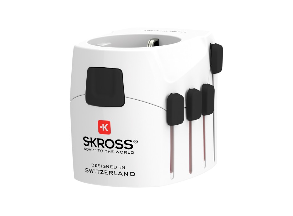 SKROSS Adattatore da viaggio universale Pro 3 poli FullGadgets.com