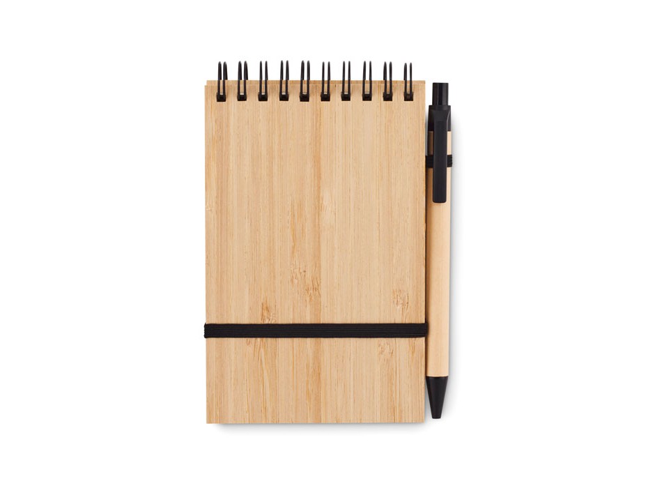 SONORABAM - Set quaderno A6 in bamboo FullGadgets.com