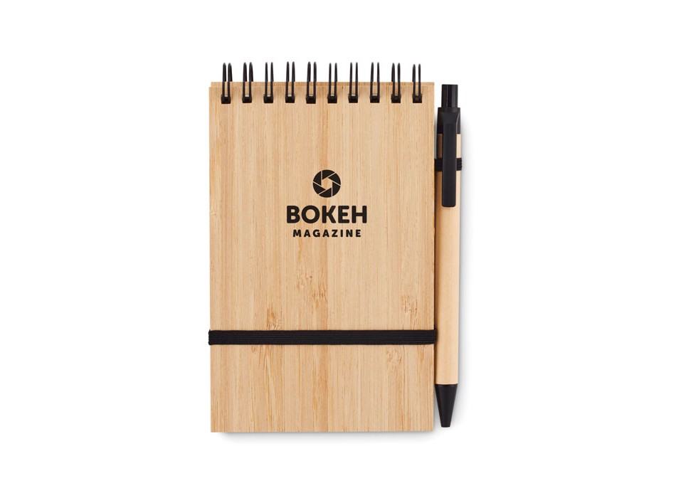 SONORABAM - Set quaderno A6 in bamboo FullGadgets.com