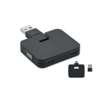 SQUARE-C - Hub USB a 4 porte FullGadgets.com