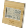 Stazione meteorologica in bamboo, ABS e vetro Lia FullGadgets.com