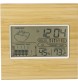 Stazione meteorologica in bamboo, ABS e vetro Lia FullGadgets.com