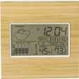 Stazione meteorologica in bamboo, ABS e vetro Lia FullGadgets.com