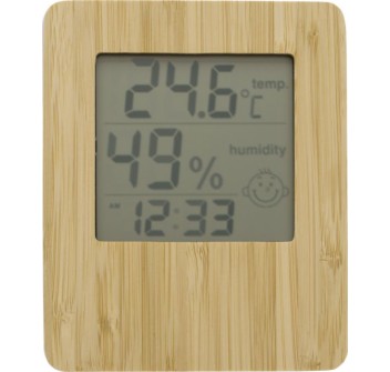 Stazione meteorologica in bamboo e ABS Piper FullGadgets.com