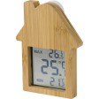 Stazione meteorologica in bambù a forma di casa Lane FullGadgets.com