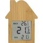 Stazione meteorologica in bambù a forma di casa Lane FullGadgets.com