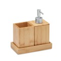 Suomi - Set Da Bagno 3 Pz Personalizzabili In Bamboo