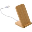 Supporto per smartphone in bamboo ricaricabile Claudie FullGadgets.com