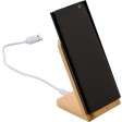 Supporto per smartphone in bamboo ricaricabile Claudie FullGadgets.com