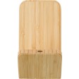 Supporto per smartphone in bamboo ricaricabile Claudie FullGadgets.com