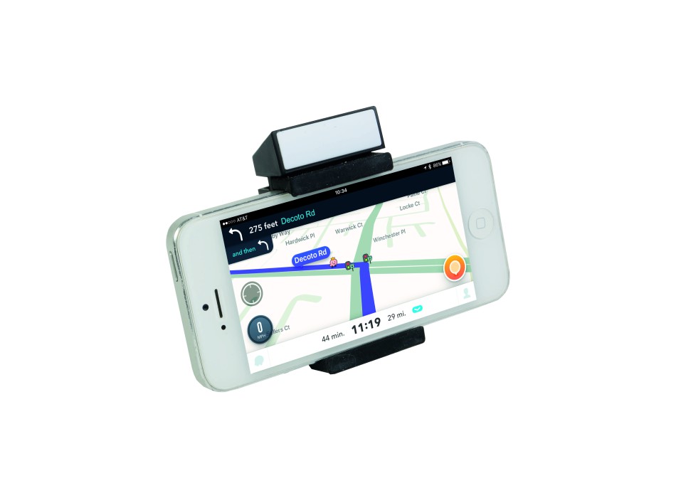 Supporto universale da auto per smartphone in plastica FullGadgets.com