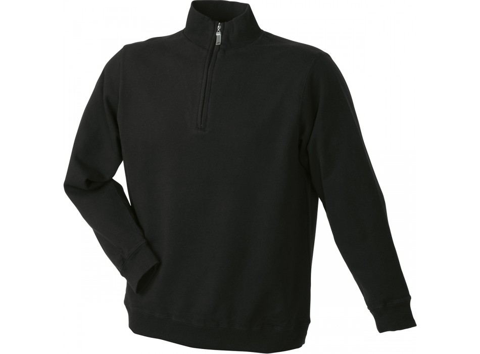 SWEAT NECK-ZIP 100%C J&N FullGadgets.com