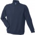 Sweat Neck-Zip 100% Cotone Personalizzabile J&N |James 6 Nicholson