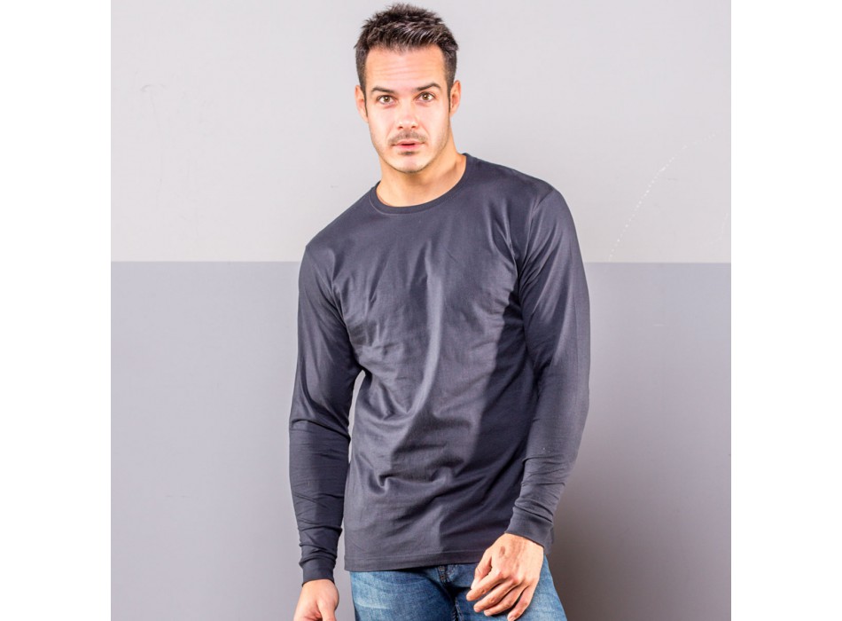 T-shirt LS with cuffs 100%C FullGadgets.com