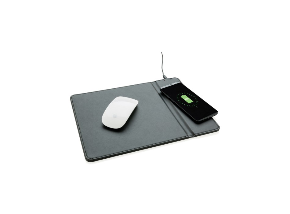 Tappetino mouse con ricarica wireless 5W FullGadgets.com