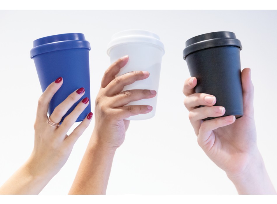 Tazza a doppia parete da caffè riutilizzabile 300ml FullGadgets.com