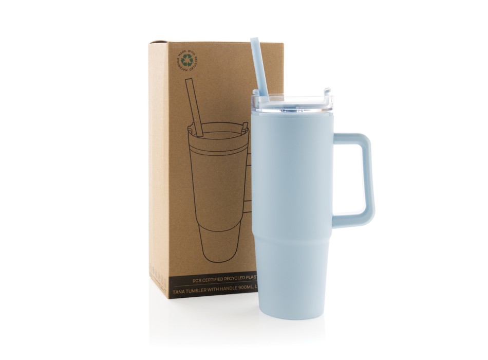 Tazza con manico Tana in plastica riciclata RCS 900ML FullGadgets.com