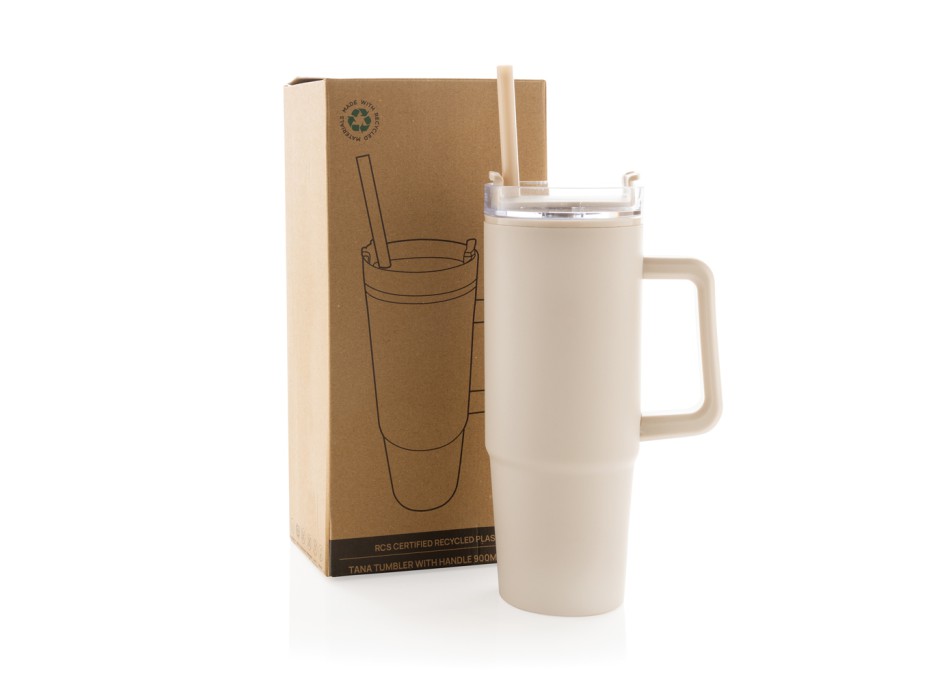 Tazza con manico Tana in plastica riciclata RCS 900ML FullGadgets.com