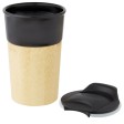 Tazza in porcellana da 320 ml con parete esterna in bambù Pereira FullGadgets.com