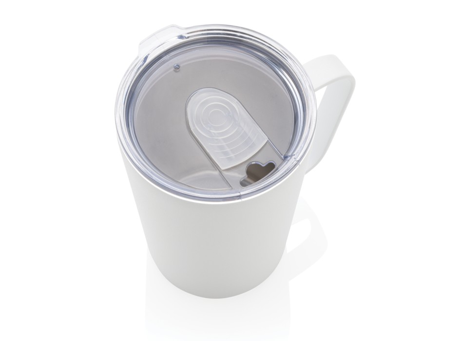 Tazza termica in acciaio inox riciclato RCS con tappo 420ml FullGadgets.com