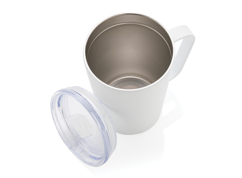 Tazza termica in acciaio inox riciclato RCS con tappo 420ml FullGadgets.com