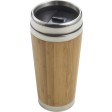 Tazza termica in bamboo a doppia parete, capacità 400 ml Sabine FullGadgets.com